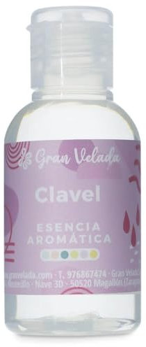 Nelken-Duftessenz: Intensives und vielseitiges Blumenmuster für Kosmetik und hausgemachte Parfümerie, ideal für Cremes, Seifen und selbstgemachte Kerzen, 100 ml