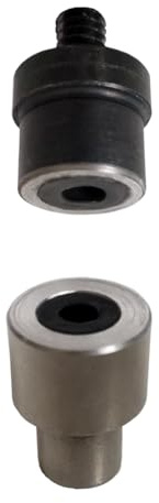 Getmore Crafts Adapter Kompatibel mit Prym Werkzeug Set für Einsatz in Pressen mit 1/4-20UNC Gewinde für Druckknöpfe, Ösen, Nieten, Jersey, Snaps, Anorak, Nähfrei Vario Nähzubehör aus Stahl