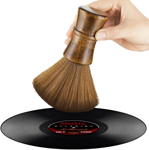 NiHome Vinyl Record Cleaning Brush (Bamboo)
