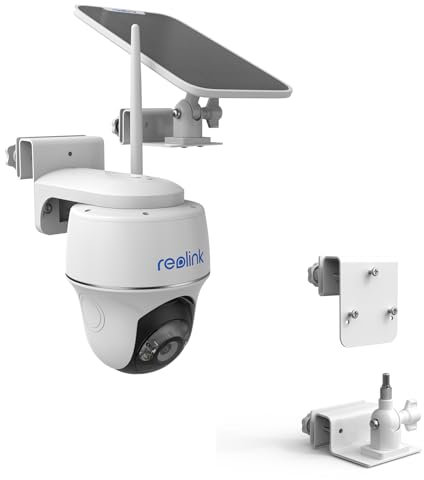 TIUIHU Kamera-Dachrinnenhalterungs-Montageset für Reolink Argus PT 3MP, 4K/8MP, 5MP/2K, 4MP/2K, Reolink Go PT Ultra Sicherheitskamera (weiß)