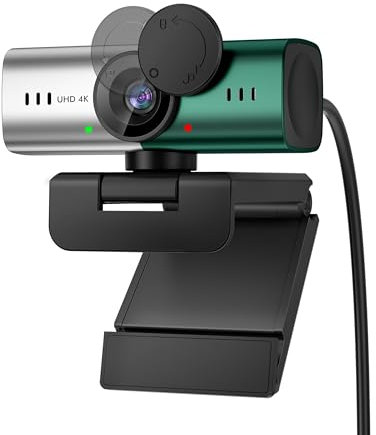 AJ STAR Webcam for PC with Microphone,1080P Web Camera for PC with Noise Reduction Microphone, Privacy Shutter & Mounts, Ideal for Facetime, Zoom, Compatible with macOS & Windows