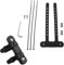 Silicone Bike Bottle Cage Mount, Universal Water Bottle Holder Strap for Mountain/Road Bikes,Ultra Lightweight & Durable Drink Cage Base