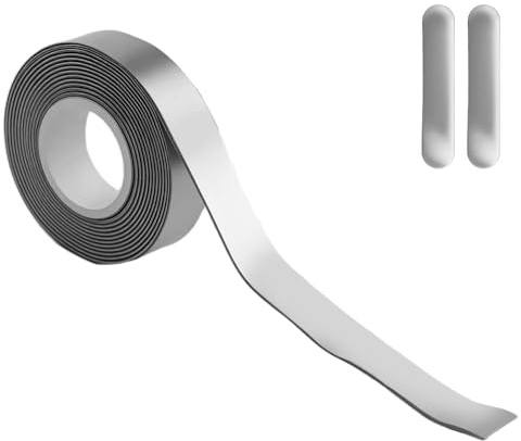 REBECCAGIBSON Golf Lead Tape, bleiband selbstklebend,Golfschläger Bleigewichtsband for Golf Fishing Tennis Racket Pickleball Paddle,2 Grams Per Inch High Density (1.27cm x 152cm)