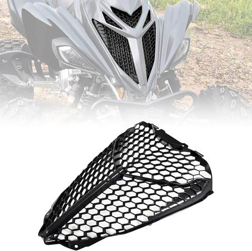 VEISUTOR Mesh Grill Radiator Guard Protector for Yamaha Raptor 700 13-25, Front Plastic Radiator Shield Grille Cover for Yamaha Raptor 700 700R 2013-2025 Accessories (Replace #1PE-E2467-00-00)