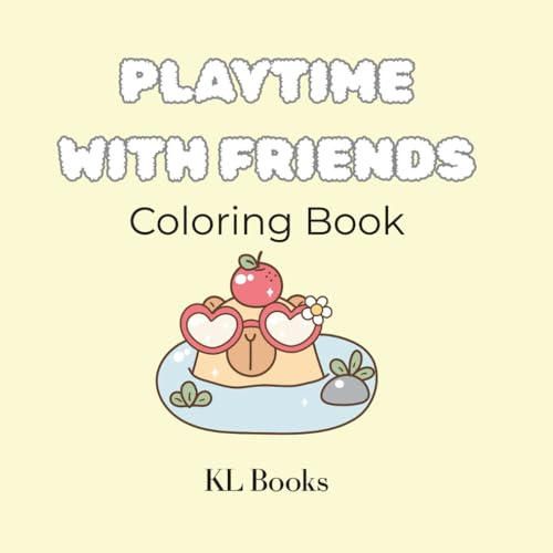 Playtime with Friends: Coloring Book