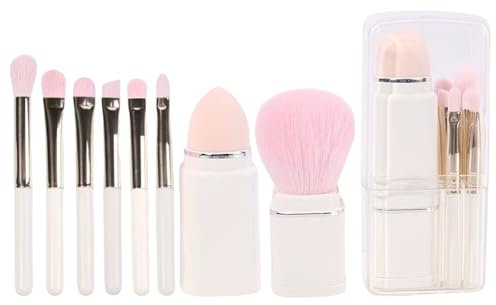 Brosse de maquillage oculaire amicale de voyage avec des accessoires de maquillage à la mode de poils doux pour une application lisse