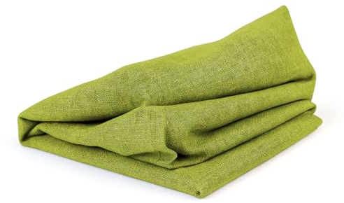 POKAR Bezüge für Palettenkissen Palettenauflagen Palettenmöbel Palettensofa, Rückenlehne 120x40, Limette