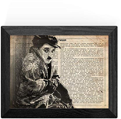 Nacnic Poster Goldrausch. Vintage Stil Poster von Hollywood mit Definitionen von Filme. A4-Format