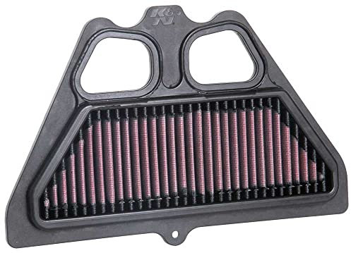K&N Filtro Aria di ricambio compatibile con Kawasaki Z900 / ZR900 2017- (KA-9017)