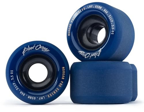 Blood Orange Morgan Pro 65mm Longboard Rollen (Midnight Blue - 84A)