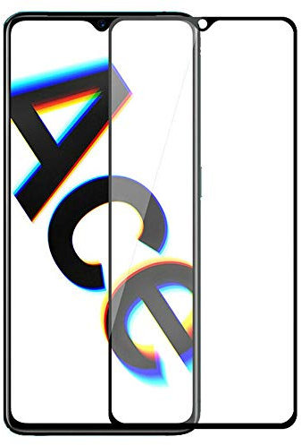 Oppo Realme X2 Pro - Protector de pantalla de vidrio templado para Oppo Realme X2 Pro (3 unidades), color negro