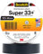 3M Scotch Super 33+ Premium Grade Allwetter-Vinyl Isolierband, 1,9 cm x 23,2 m, lange Rolle, 2,5 cm Kern, Schwarz, 10 Rollen