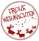 Weihnachtsstempel (Frohe Weihnachten XL36)