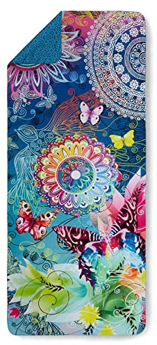 HIP Microfaser Strandhandtücher 2 Größen 75 x 180 cm PARADA grün