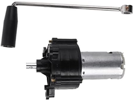 Generador HidráUlico EóLico Dinamo de Manivela en Miniatura Motor de Dinamo de de Emergencia Manivela