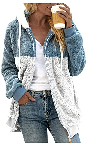 Jacke mit Pullover Gestreift Damen Oversize Shirt Damen Sommer Longpullover für Damen Baumwolle Zip Chip Stricktop Rote Jeansjacke Damen Amy Vermont Mantel Oberteil Damen Schulterfrei