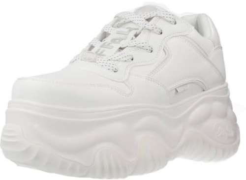Buffalo Blader One Vegan Nappa Frauen Sneaker weiß Streetwear