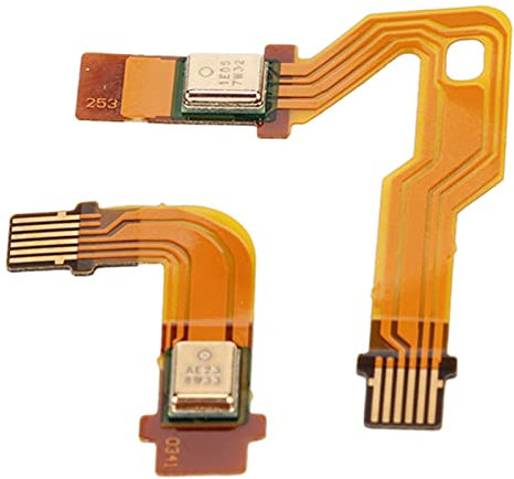 Microphone Flexcable for PS5 Game Console, Handle Inner Mic Ribbon Cable Replacement for PS5 Controller (1 Pair), Game Repair Part
