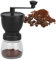 Manual Coffee Grinders, Ceramic Burrs Coffee Bean Grinder, Adjustable Protable Hand Crank Mill, Suit for Home, Office, Travelling Use, Black