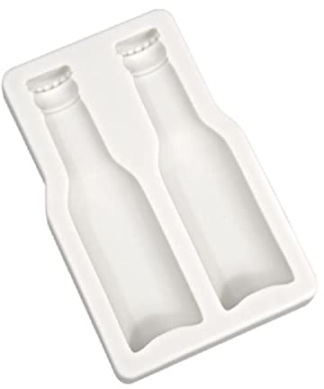 Silikonform für Bierflaschen, Fondant, Kuchendekoration, Backwerkzeug für Schokolade, Süßigkeiten, Kerzen, handgefertigte Seife, Fondantformen für Kuchendekoration, Weihnachten, Silikon für