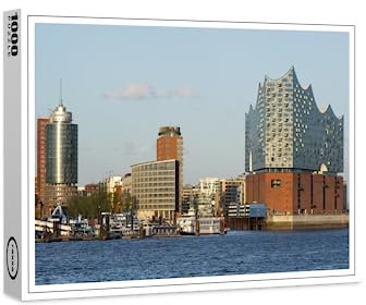 raxxa Premium-Puzzle | Die Elbphilharmonie in Hamburg | 1000 Teile