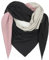 Glamexx24 XXL Damenschal Damenhalstuch viele Farben Unisex Dreiecksform Extra groß Sommerschal Herbstschal dünner Schal weich viele Farbkombinationen Leichter Schal