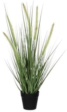 KantoormeubelenPlus Mica Decorations Dogtail Gras Kunstpflanze - H53 x Ø30 cm - Grün