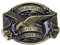Longcreek Adler-Gürtelschnalle für Herren, Amerikanische Flagge Adler Gürtelschnalle, Amerikanische Weißkopfseeadler-Gürtelschnalle, Western-Cowboy-Gürtelschnalle, Punk Rock Gürtelschnalle (Bronze)
