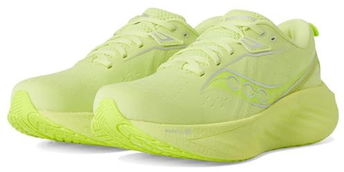 Saucony Damen Triumph 22 Sneaker, Sunny/Citron, 5.5