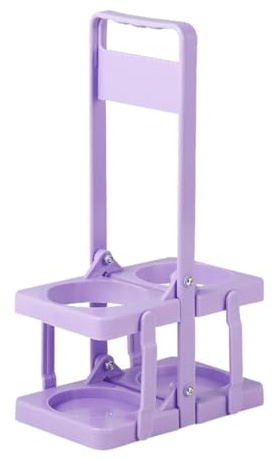Ronyme Porte-Bouteille d'eau de Sport, Support de Bouteille avec poignée, Panier Robuste, Pliable, pour Sports d'équipe, Fitness, Hockey, Gym