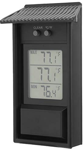 Termometro Esterno da Finestra Digitale 15×10×5 Termometro Digitale Esterno Impermeabile Misuratore di Temperatura per Serra da Giardino