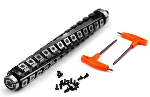 FindBuyTool - Testa di taglio elicoidale per pialla DeWalt DW734 DW733, 4 file per pialla DW734/DW7333