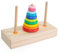 Turm von Hanoi, 10 Ringe Puzzle Holz-Logikspielzeug mit Aufbewahrungsbox Logikpuzzle Denkaufgabe Intellektuelles Spielzeug für (Kleine Größe)