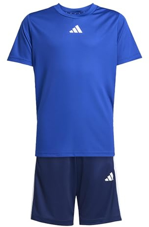 adidas Unisex Kinder Train Essentials 3-stripes Set Jogginganzug