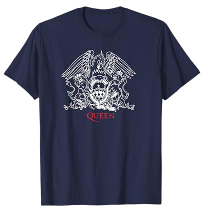 Queen Crest ufficiale Maglietta Maglietta