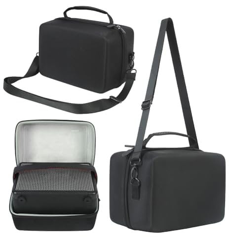 Fiorky Travel Cable Organiser Bag for Marshall Kilburn II Portable BT Speaker, Travel Protective Bag Shockproof Speaker Case Anti-scratch Wireless Speaker Carrying Pouch with Shoulder Strap