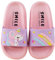Pantofole estive da bambina a forma di unicorno, per la spiaggia, la piscina, i sandali per bambini, graziose scarpe da bagno, rosa, 31 EU