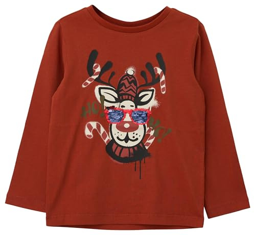s.Oliver Junior Jungen 2170161 T-Shirt Langarm, 3502, 104-110 EU