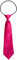 DonDon Jungen Krawatte Kinder Krawatte im Seidenlook glänzend – 7,0 cm breit – mit elastischem Gummiband - Rosa 2
