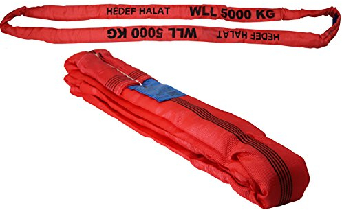 Rundschlinge Bandschlinge Rundschlingen Hebeband Hebegurt Krangurt Kranschlinge Schlupp 5 Tonnen 6 Meter 5t 6m