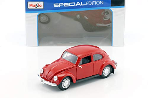 Maisto Volkswagen VW Käfer Baujahr 1973 rot 1:24
