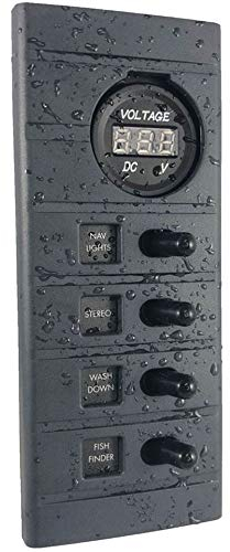 BAJO PEDIDO - (XL) 4 WAY SWITCHPANEL WATERPROOF CONNEX+VOLT