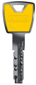 ABUS XP20S Ersatzschlüssel mit Design-Clip zinkgelb