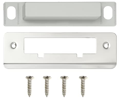 Stainless Steel Door Lock Plate Portable and Creative Door Guide for Easy Installation Lightweight Design for Home Use Light Grey