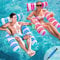 71Nmly 2Pack Inflatable Pool Floats Hammock,4-in-1 inflatable hammock,Swimming Pool Floating Chair,MultiPurpose Floating Chair Bed for Pool Lake Beach, Pool