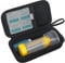 BOVKE Tragetasche für Asthma Inhalator, Inhalator Spacer für Kinder und Erwachsene, Masken, Extra Mesh Taschen für Zubehör, Schwarz, (NUR Fall)