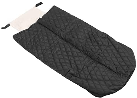 Rollstuhl-Wärmedecke, doppellagige Rollstuhl-Wärmedecke, Zubehör, dicker für den täglichen Gebrauch(Schwarz)