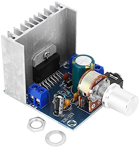 TDA7297 Digital Amplifier Board 15W BType Stereo Amplifier Module 2-Channel Amplifier Module with FR-4 Fiber Board and Binding Posts
