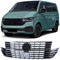 Kühlergrill Frontgrill Schwarz Glanz für VW T6.1 Bus Multivan Facelift ab 19