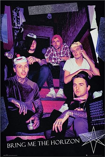 Laminiertes Maxi-Poster Bring Me The Horizon Red Eye